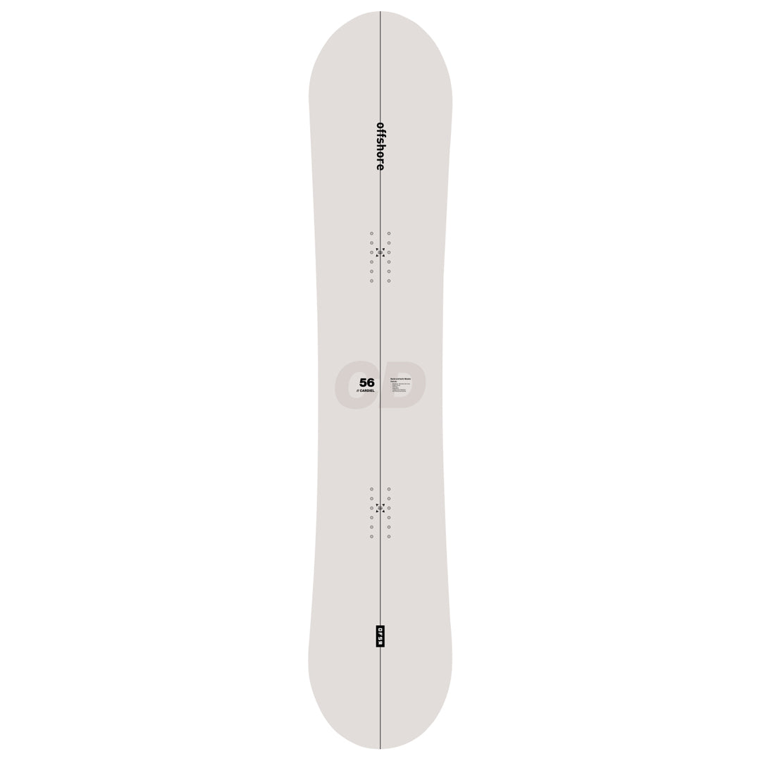 OFSR（オフショア）| CARDIEL SNOWBOARD / GREY BLANK | スノーボード・スケートボードのTACTICS JAPAN