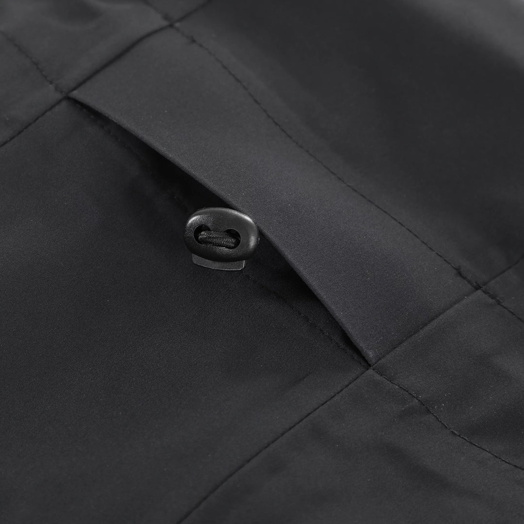 TACTICS（タクティクス）| CASCADIA 3L RAINBREAKER JACKET / BLACK | スノーボード・スケートボードのTACTICS JAPAN