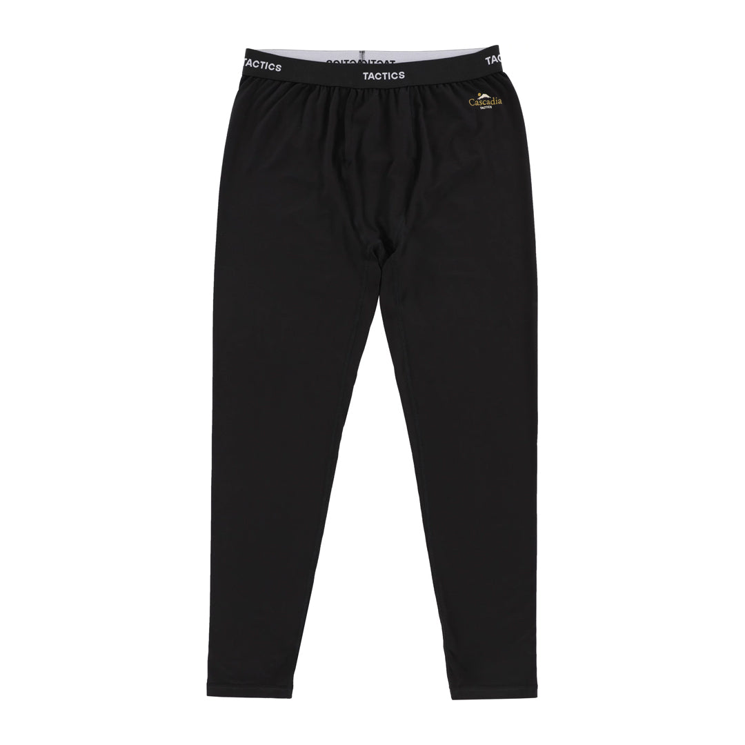 TACTICS（タクティクス）| CASCADIA BASE LAYER BOTTOM / BLACK | スノーボード・スケートボードのTACTICS JAPAN