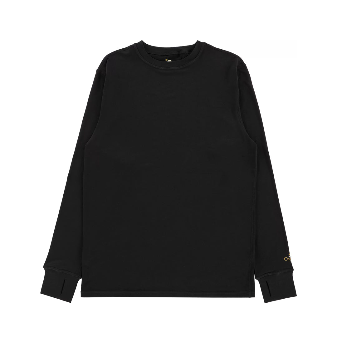 TACTICS（タクティクス）| CASCADIA BASE LAYER TOP / BLACK | スノーボード・スケートボードのTACTICS JAPAN