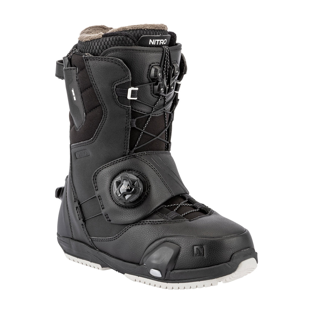 NITRO（ナイトロ）| WOMENS CAVE STEP ON® TLS BOOTS / BLACK 2026 | スノーボード・スケートボードのTACTICS JAPAN
