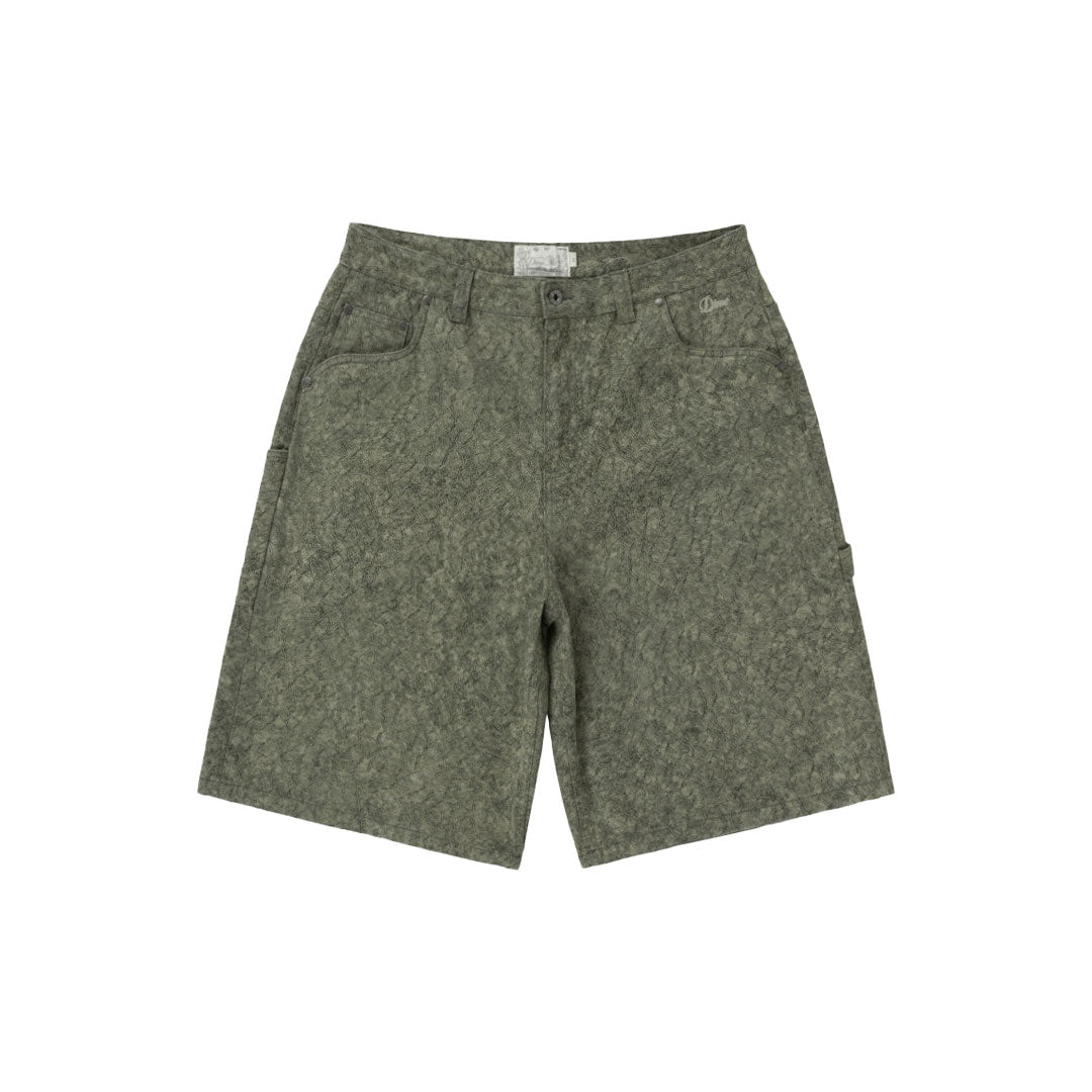 DIME MTL（ダイム モントリオール）| CLASSIC DENIM SHORTS / ELECTRIC GREEN | スノーボード・スケートボードのTACTICS JAPAN