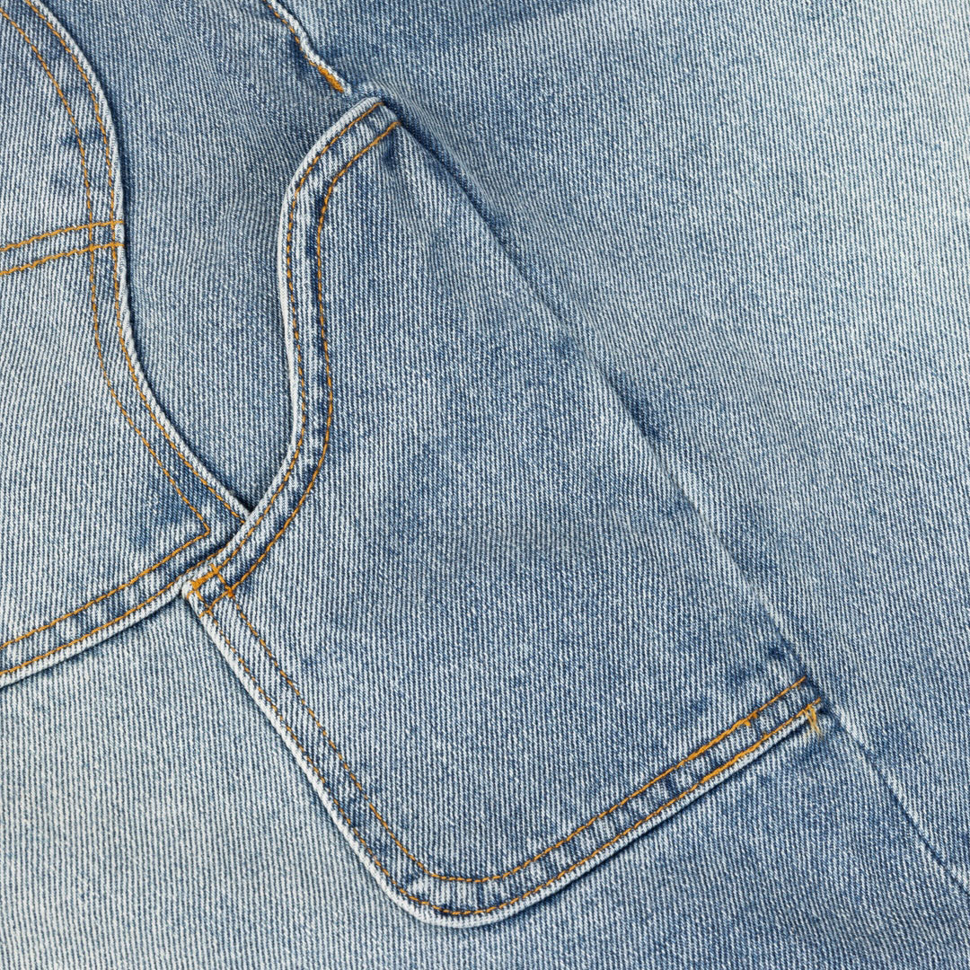 DIME MTL（ダイム モントリオール）| CLASSIC DENIM SHORTS / SANDBLASTED INDIGO | スノーボード・スケートボードのTACTICS JAPAN