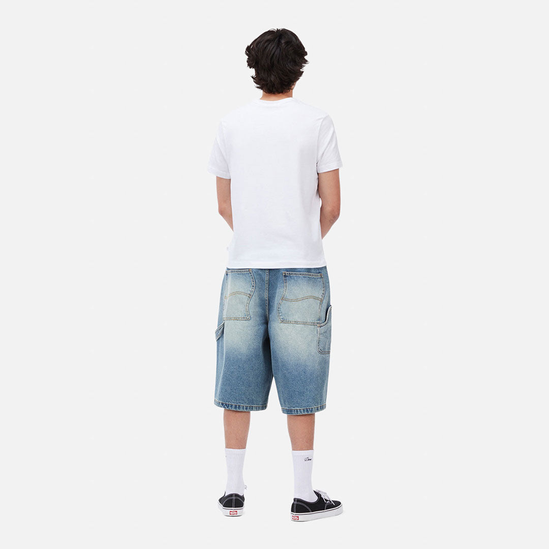 DIME MTL（ダイム モントリオール）| CLASSIC DENIM SHORTS / SANDBLASTED INDIGO | スノーボード・スケートボードのTACTICS JAPAN