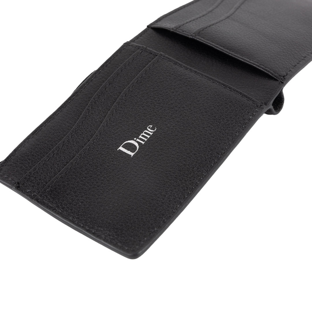 DIME MTL（ダイム モントリオール）| CLASSIC LEATHER WALLET / BLACK | スノーボード・スケートボードのTACTICS JAPAN