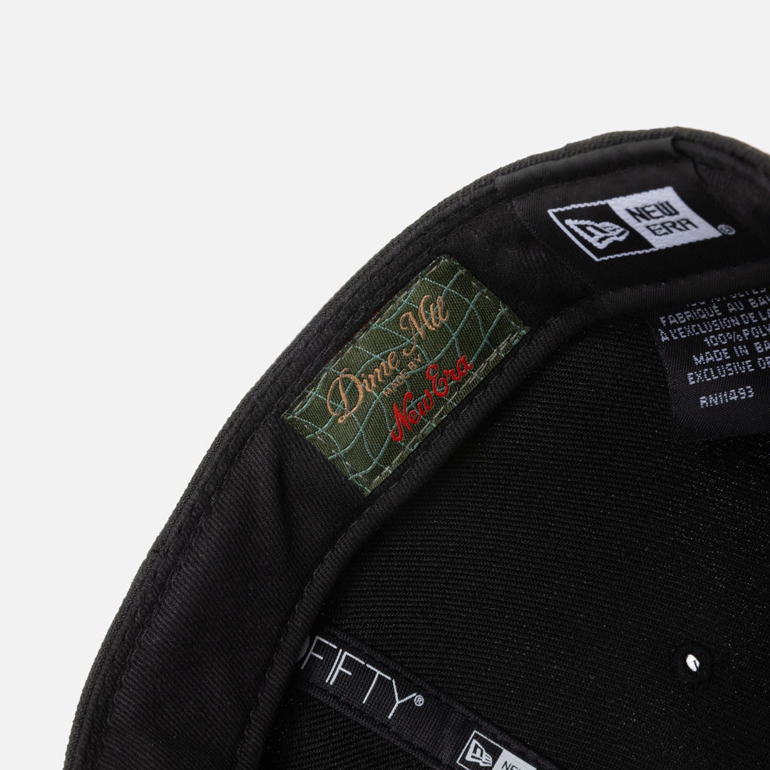 DIME MTL（ダイム モントリオール）| CLASSIC NEW ERA CAP / BLACK | スノーボード・スケートボードのTACTICS JAPAN