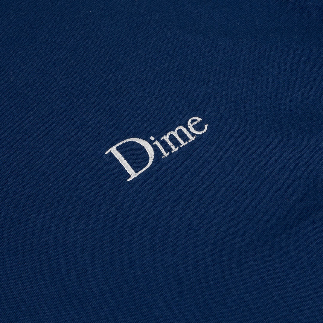 CLASSIC SMALL LOGO LS T-SHIRT / MIDNIGHT NAVY