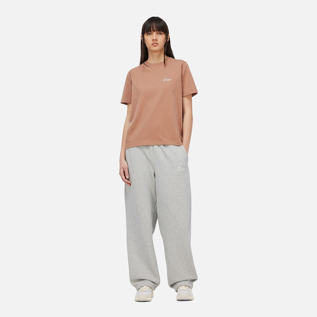 DIME MTL（ダイム モントリオール) | CLASSIC SMALL LOGO T-SHIRT / CANYON BROWN | スノーボード・スケートボードのTACTICS JAPAN