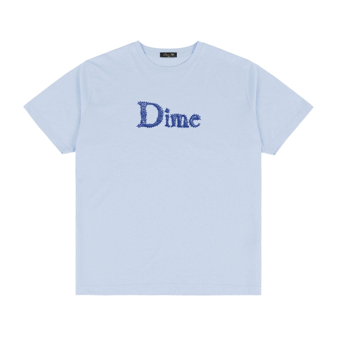 DIME MTL（ダイム モントリオール）| CLASSIC SPIKED T-SHIRT / CLEAN BLUE | スノーボード・スケートボードのTACTICS JAPAN