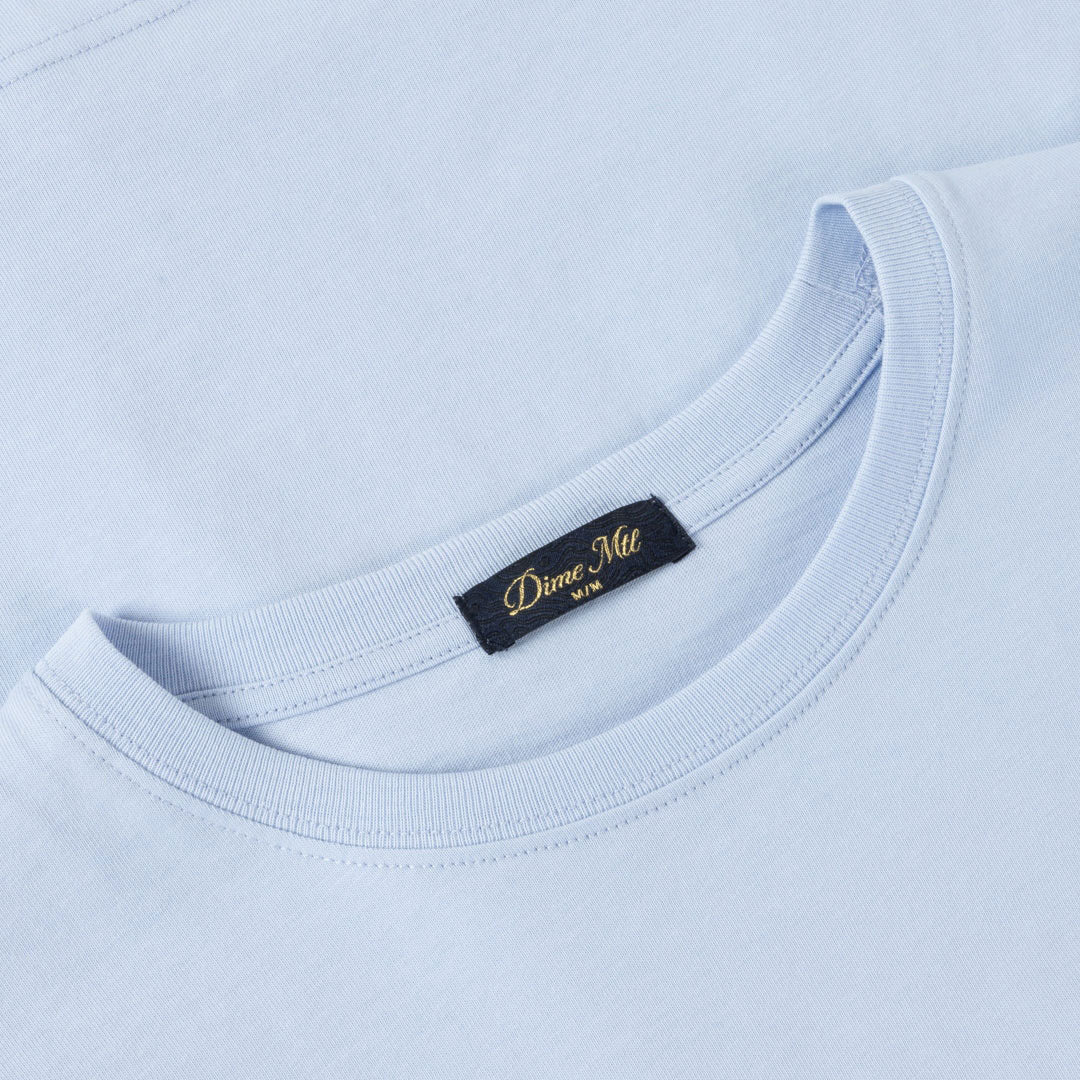 DIME MTL（ダイム モントリオール）| CLASSIC SPIKED T-SHIRT / CLEAN BLUE | スノーボード・スケートボードのTACTICS JAPAN