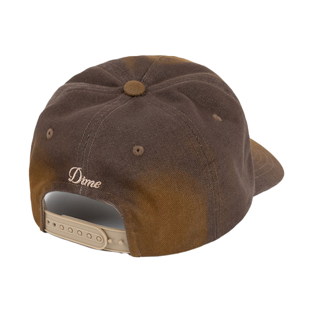 DIME MTL（ダイム モントリオール）| CURSIVE DENIM WORKER CAP / BROWN WASHED | スノーボード・スケートボードのTACTICS JAPAN