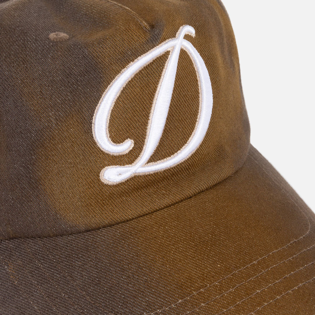 DIME MTL（ダイム モントリオール）| CURSIVE DENIM WORKER CAP / BROWN WASHED | スノーボード・スケートボードのTACTICS JAPAN