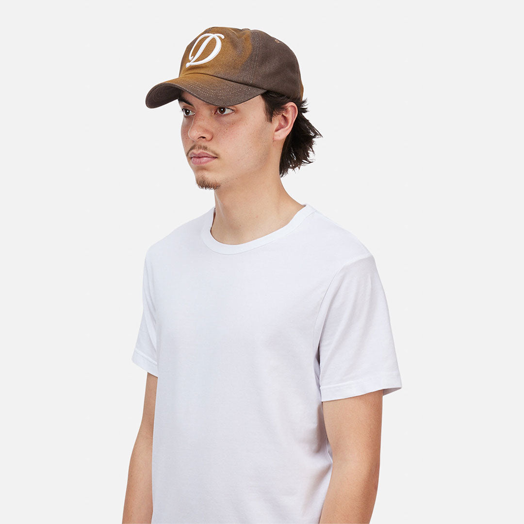 DIME MTL（ダイム モントリオール）| CURSIVE DENIM WORKER CAP / BROWN WASHED | スノーボード・スケートボードのTACTICS JAPAN