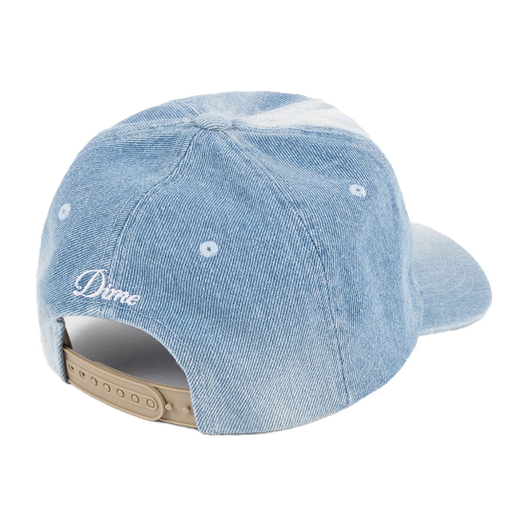 DIME MTL（ダイム モントリオール）| CURSIVE DENIM WORKER CAP / BLUE WASHED | スノーボード・スケートボードのTACTICS JAPAN