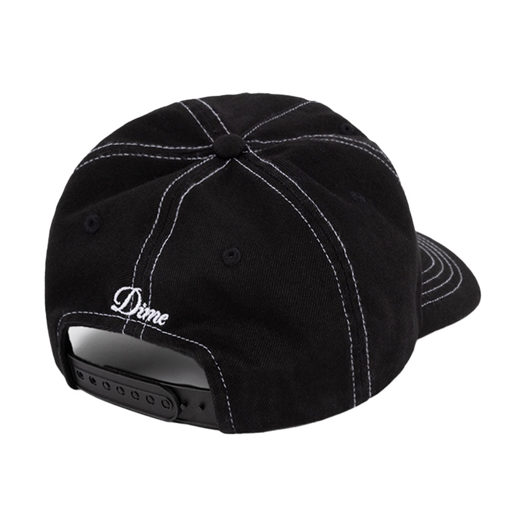 DIME MTL（ダイム モントリオール）| CURSIVE DENIM WORKER CAP / BLACK WASHED | スノーボード・スケートボードのTACTICS JAPAN