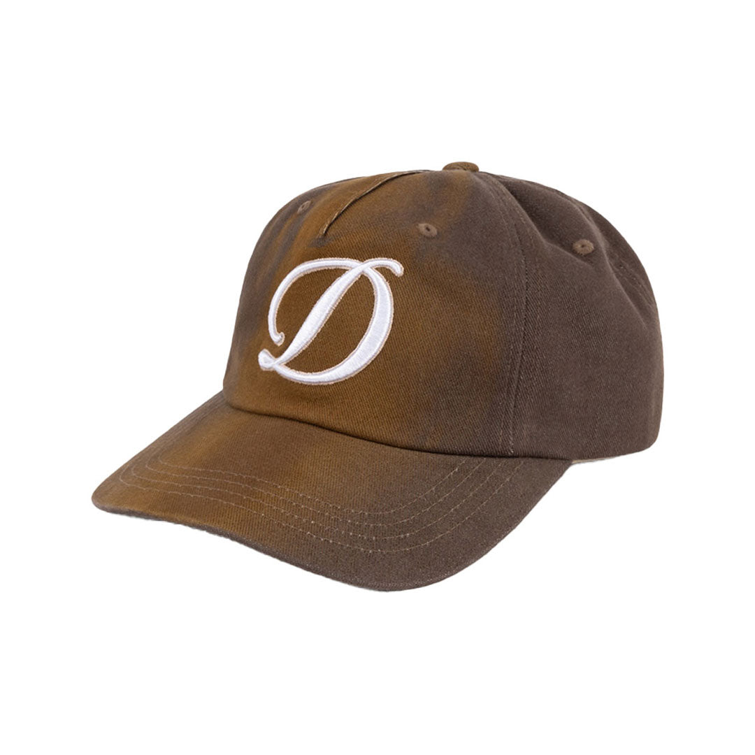 DIME MTL（ダイム モントリオール）| CURSIVE DENIM WORKER CAP / BROWN WASHED | スノーボード・スケートボードのTACTICS JAPAN