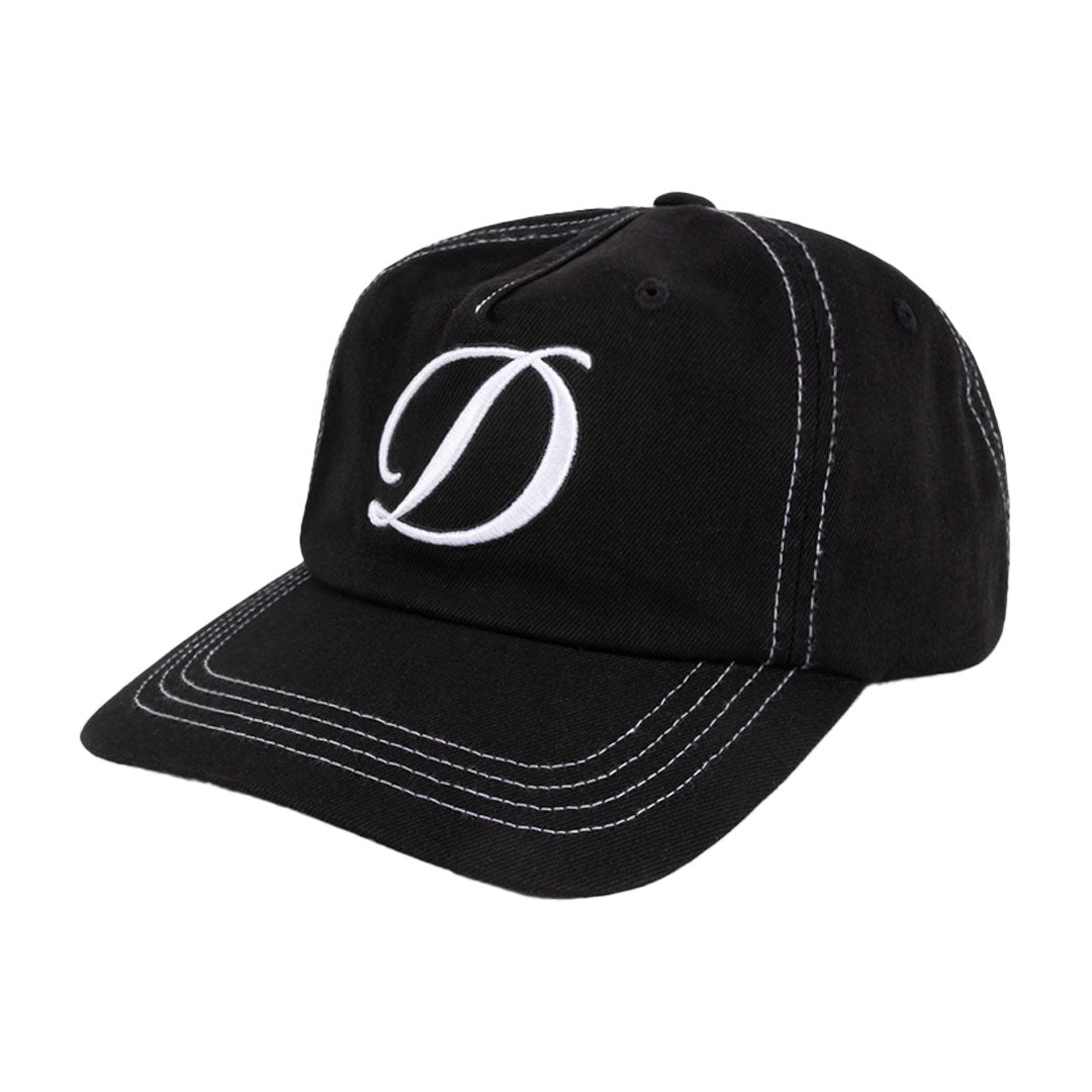 DIME MTL（ダイム モントリオール）| CURSIVE DENIM WORKER CAP / BLACK WASHED | スノーボード・スケートボードのTACTICS JAPAN