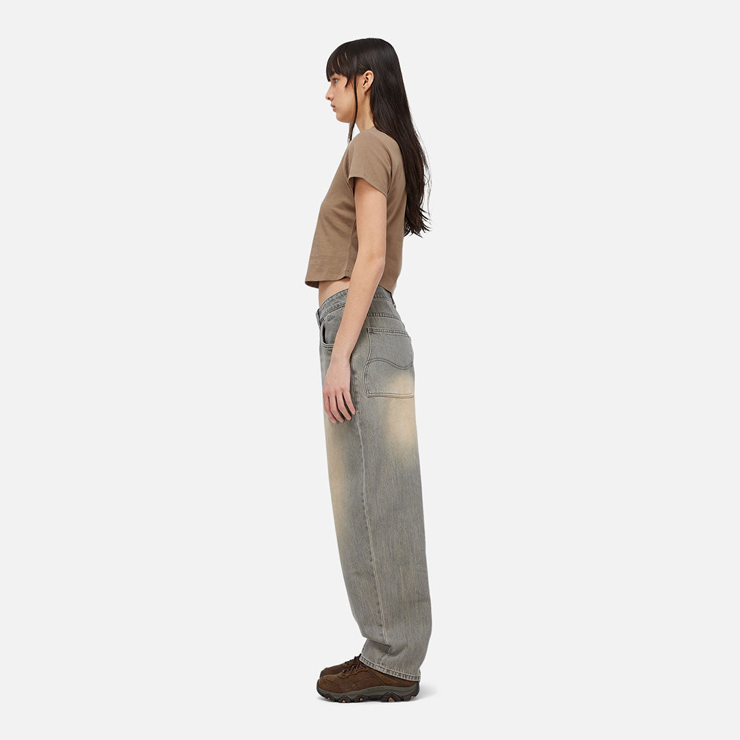DIME MTL（ダイム モントリオール) | CURSIVE TEE / TAN | スノーボード・スケートボードのTACTICS JAPAN