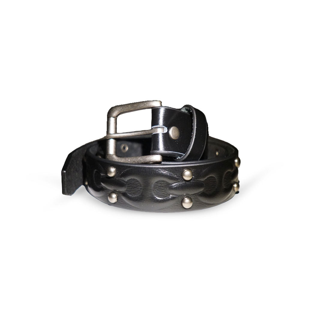 STINGWATER（スティングウォーター）| ANCHOR CHAIN STUDDED BELT / BLACK | スノーボード・スケートボードのTACTICS JAPAN