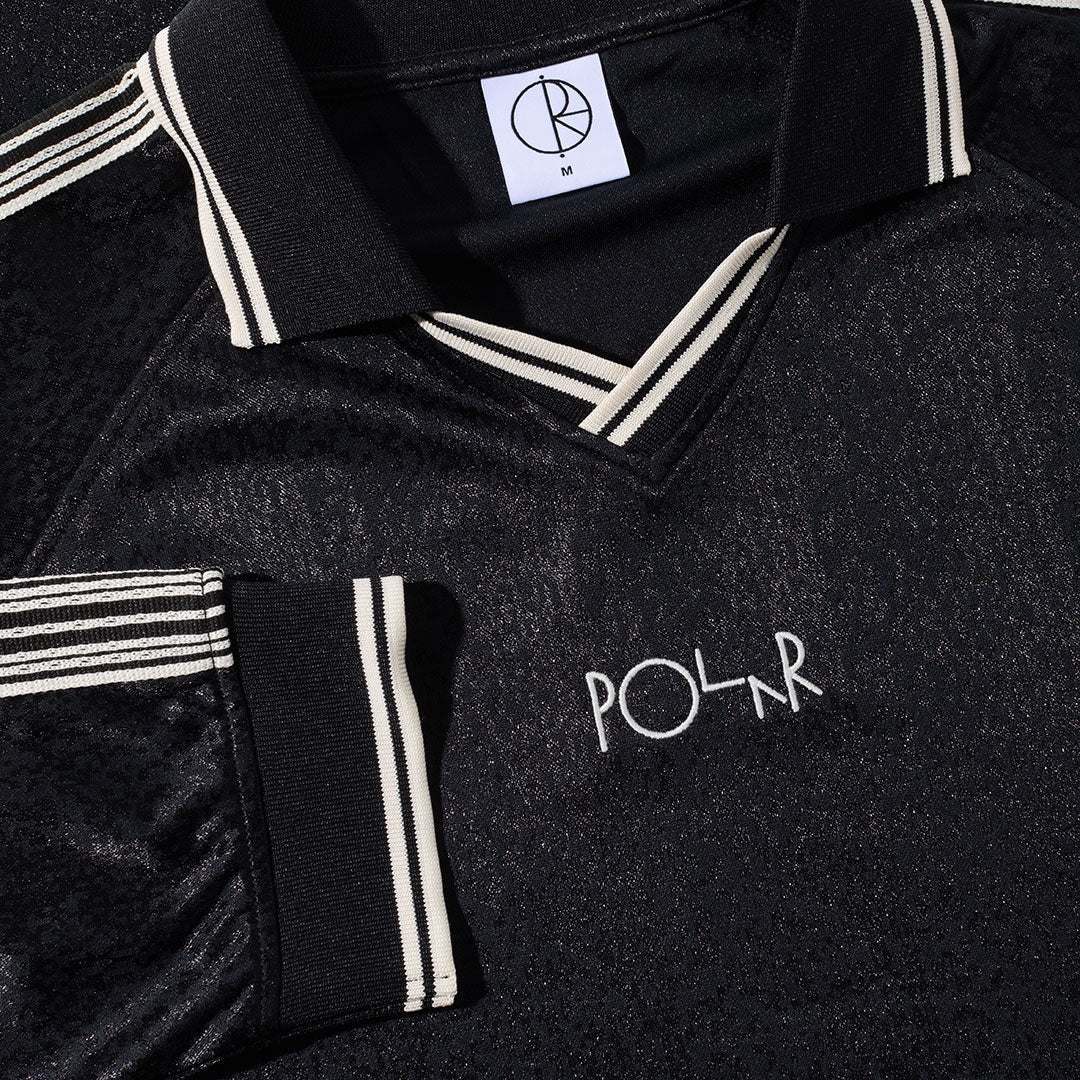 POLAR SKATE CO.（ポーラー スケート カンパニー）| DAVIE LS SHIRT / BLACK | スノーボード・スケートボードのTACTICS JAPAN