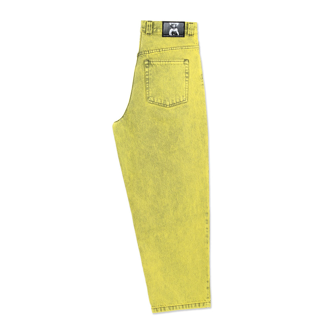POLAR SKATE CO.（ポーラー スケート カンパニー）| BIG BOY PANTS DEMON CHILD / LEMON BLACK | スノーボード・スケートボードのTACTICS JAPAN