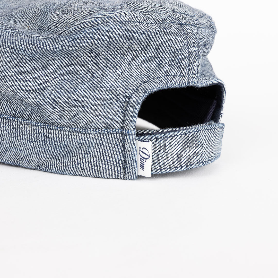 DIME（ダイム）| DENIM PAINTER CAP / REVERSED INDIGO | スノーボード・スケートボードのTACTICS JAPAN