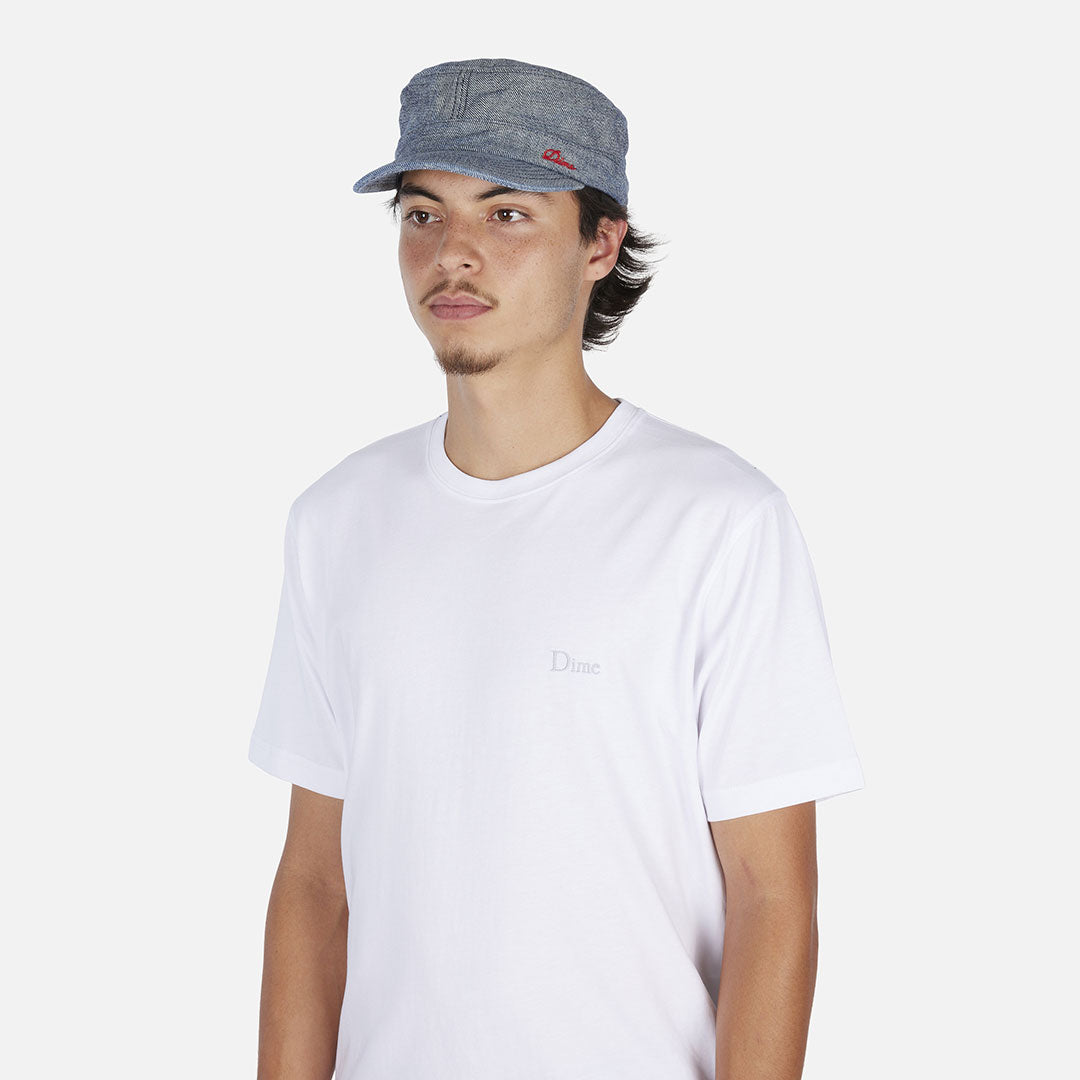 DIME（ダイム）| DENIM PAINTER CAP / REVERSED INDIGO | スノーボード・スケートボードのTACTICS JAPAN