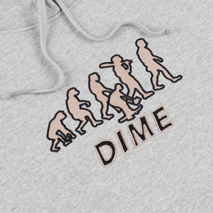 EVOLUTION HOODIE / HEATHER GREY