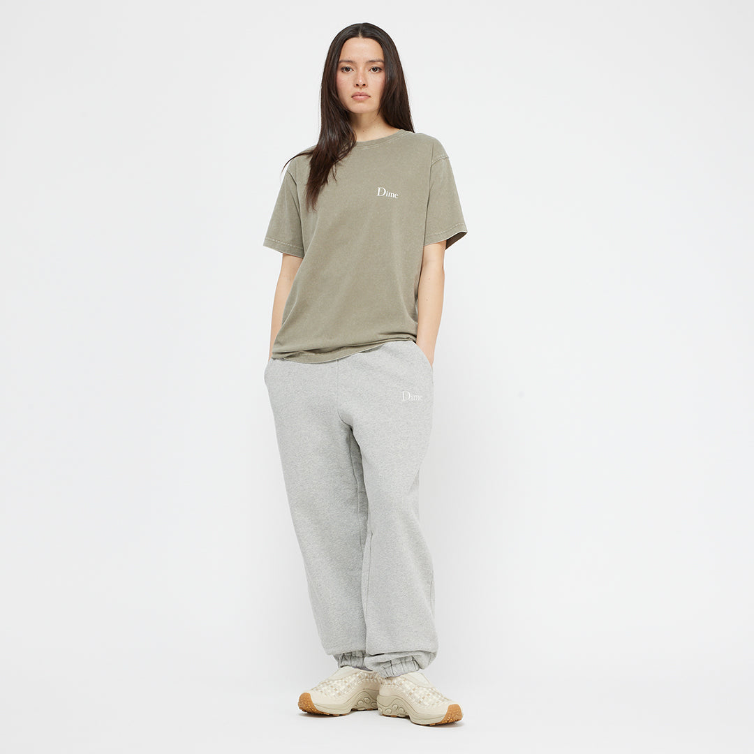 DIME MTL（ダイム モントリオール）| CLASSIC SMALL LOGO T-SHIRT / FADED CEMENT | スノーボード・スケートボードのTACTICS JAPAN
