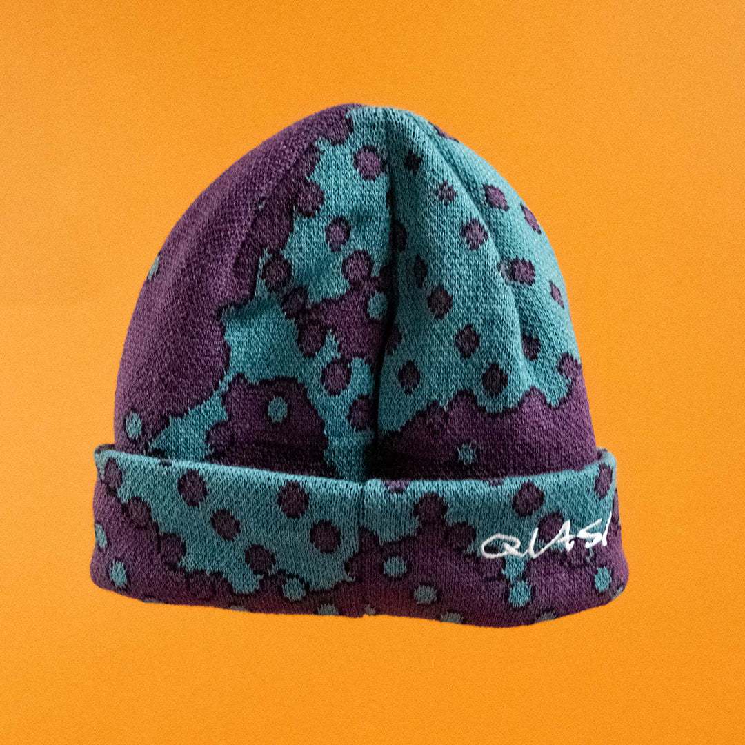 QUASI SKATEBOARDS（クアジ スケートボード） | DITHER BEANIE / EGGPLANT | スノーボード・スケートボードのTACTICS JAPAN