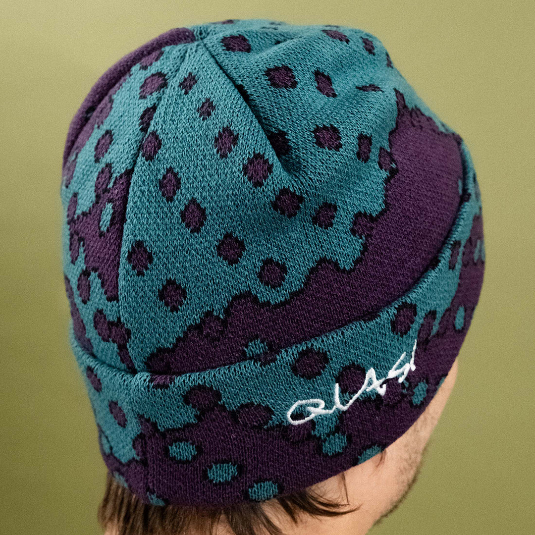 QUASI SKATEBOARDS（クアジ スケートボード） | DITHER BEANIE / EGGPLANT | スノーボード・スケートボードのTACTICS JAPAN