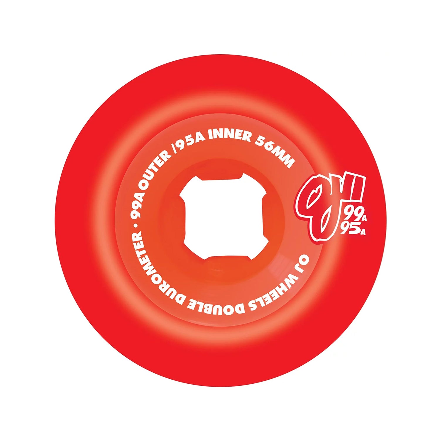 DOUBLE DURO RED 56MM99A/95A