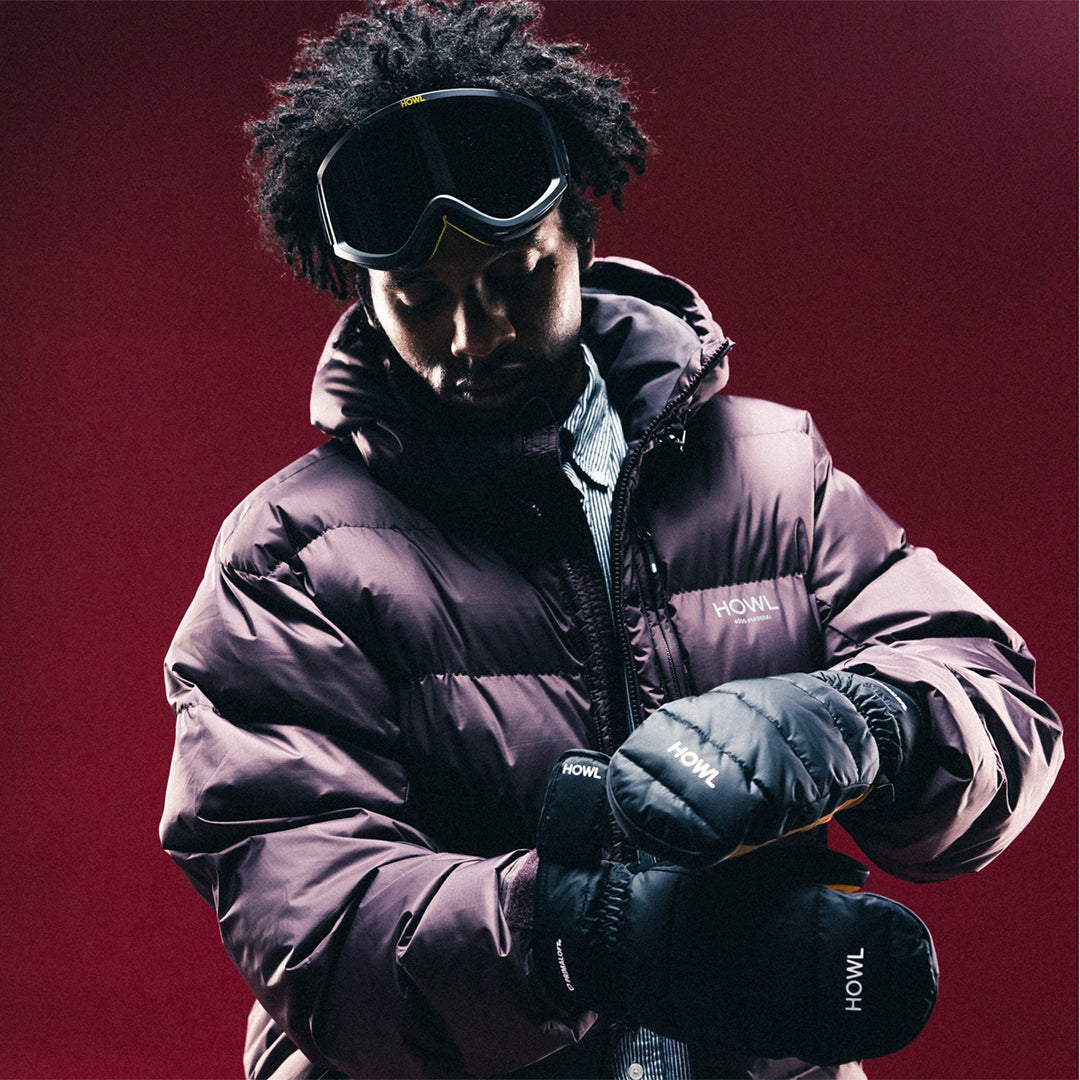 HOWL SUPPLY（ハウル サプライ）| DOWN MITT / BLACK | スノーボード・スケートボードのTACTICS JAPAN
