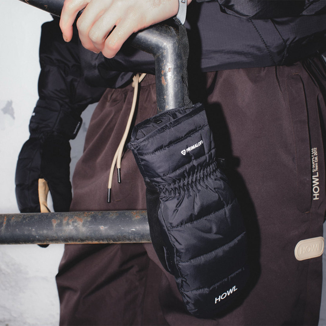 HOWL SUPPLY（ハウル サプライ）| DOWN MITT / BLACK | スノーボード・スケートボードのTACTICS JAPAN