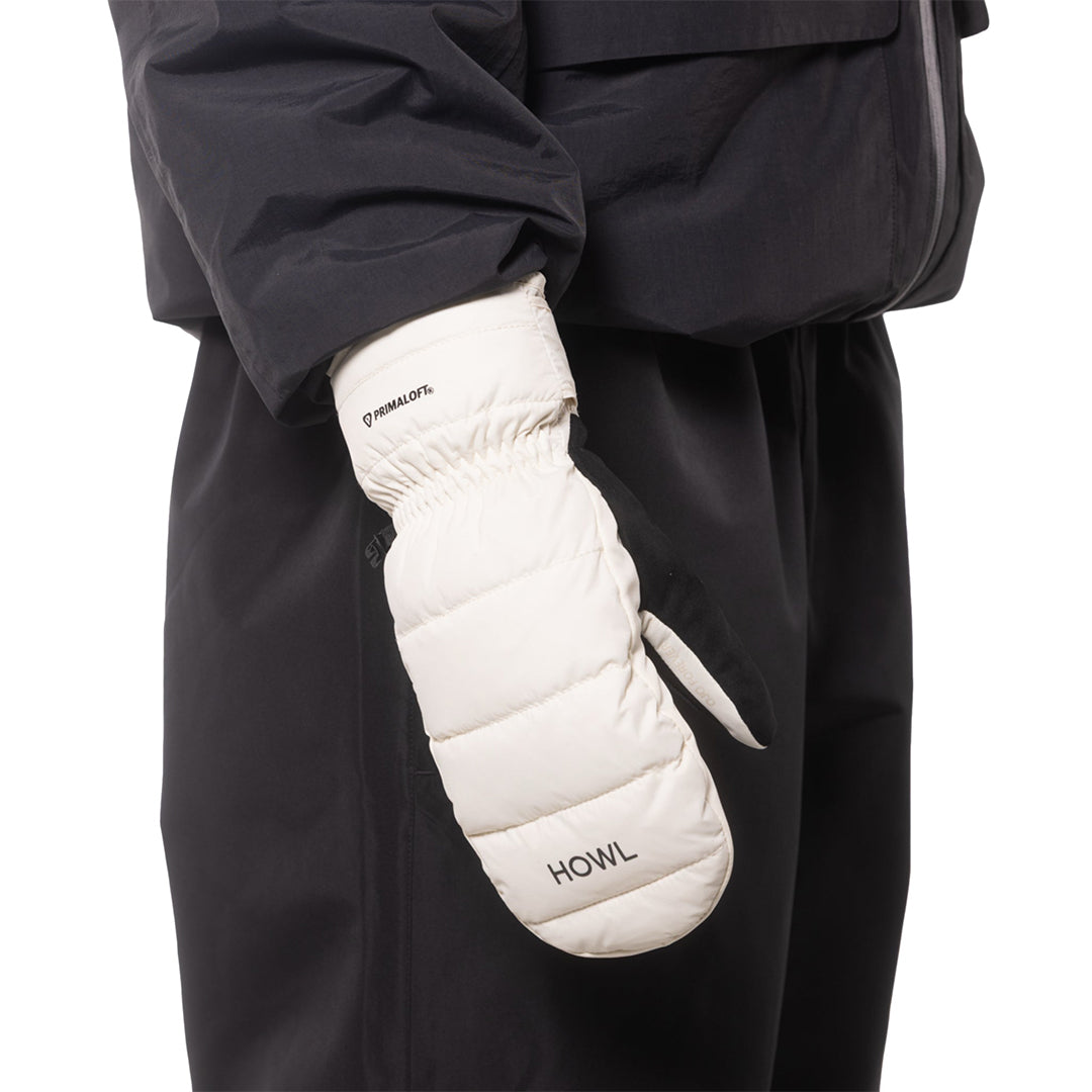 HOWL SUPPLY（ハウル サプライ）| DOWN MITT / WHITE | スノーボード・スケートボードのTACTICS JAPAN