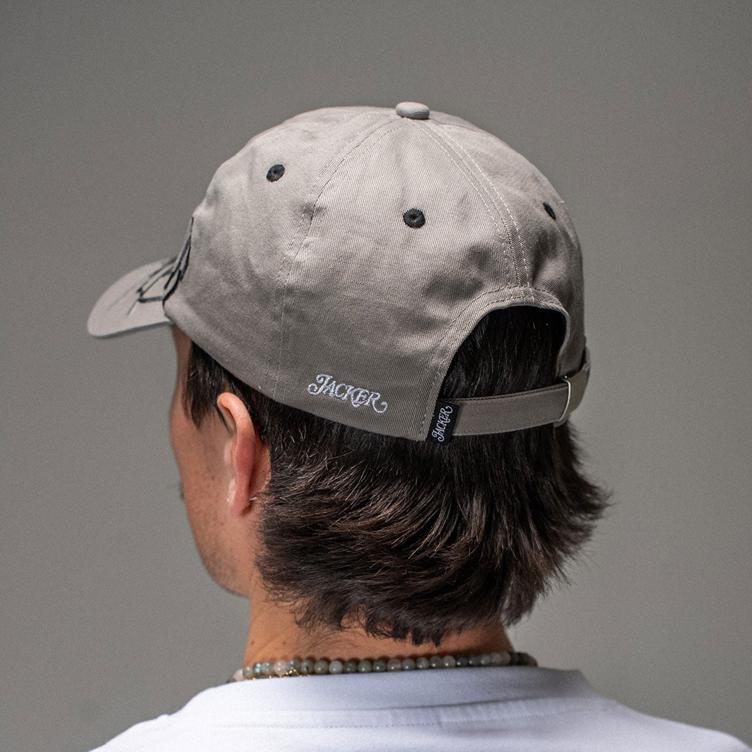 JACKER（ジャッカー）| N°1890 CAP / GREY | スノーボード・スケートボードのTACTICS JAPAN
