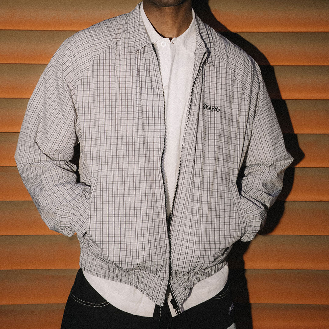JACKER（ジャッカー）| STREET CHECK JACKET / GREY | スノーボード・スケートボードのTACTICS JAPAN