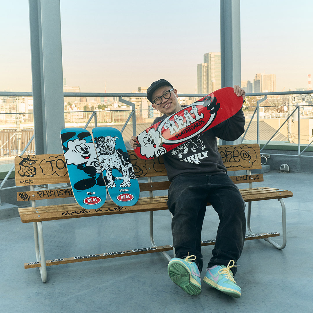 REAL SKATEBOARDS（リアル スケートボード）| REAL SKATEBOARDS X VERDY SSD26 ISHOD - 8.25 | スノーボード・スケートボードのTACTICS JAPAN