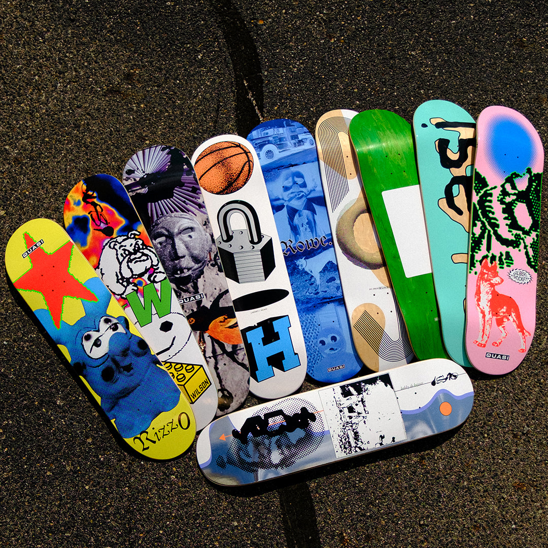 QUASI SKATEBOARDS（クアジ スケートボード） | CROCKETT MAXI - 8.125 | スノーボード・スケートボードのTACTICS JAPAN