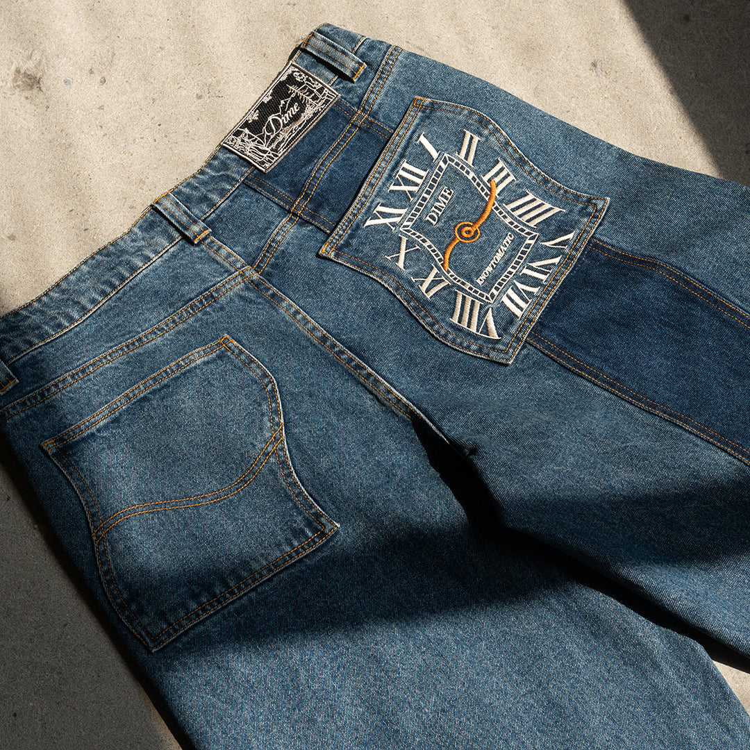 DIME MTL（ダイム モントリオール）| BAGGY DENIM PANTS / KNOWTOMATIC