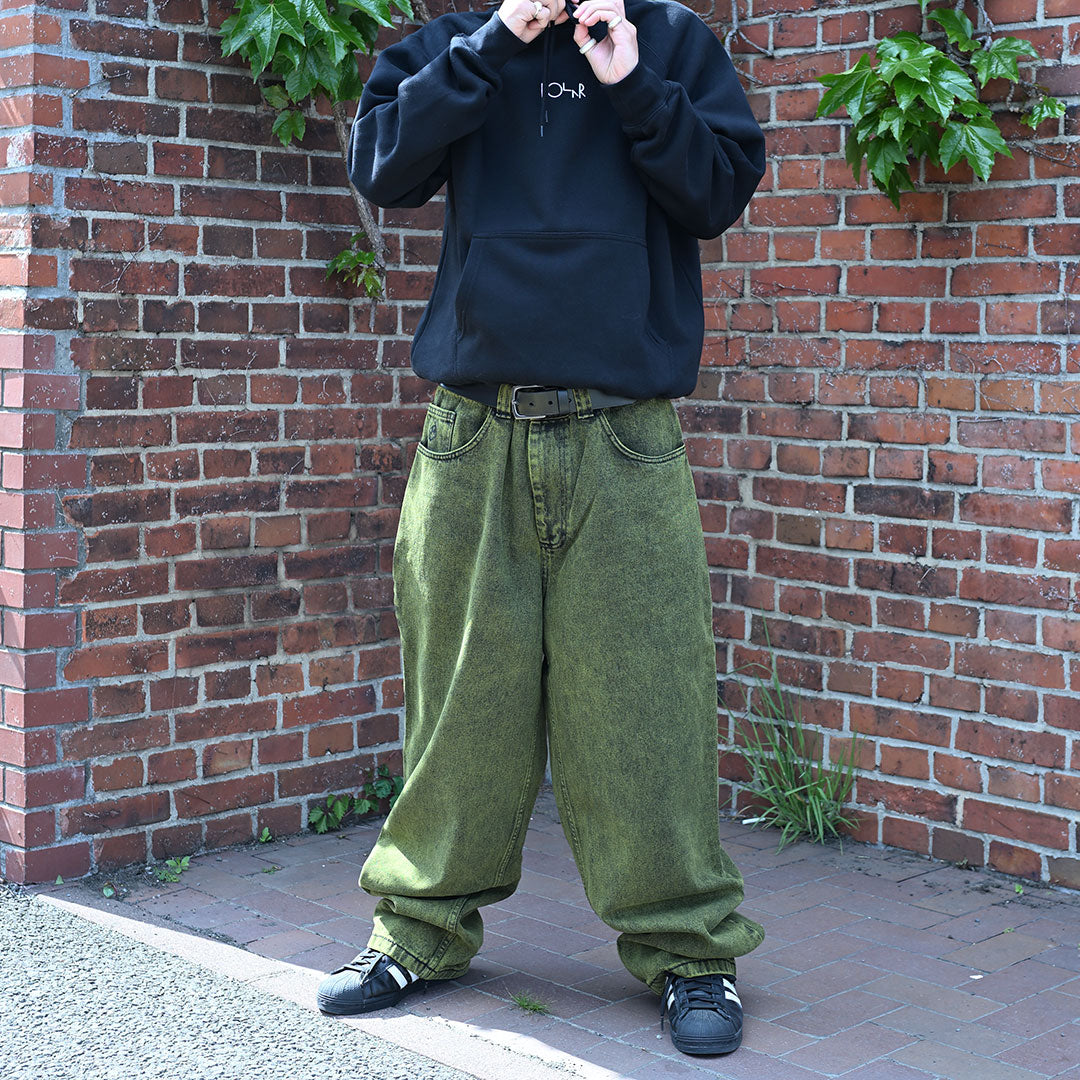 BIG BOY PANTS / GREEN BLACK