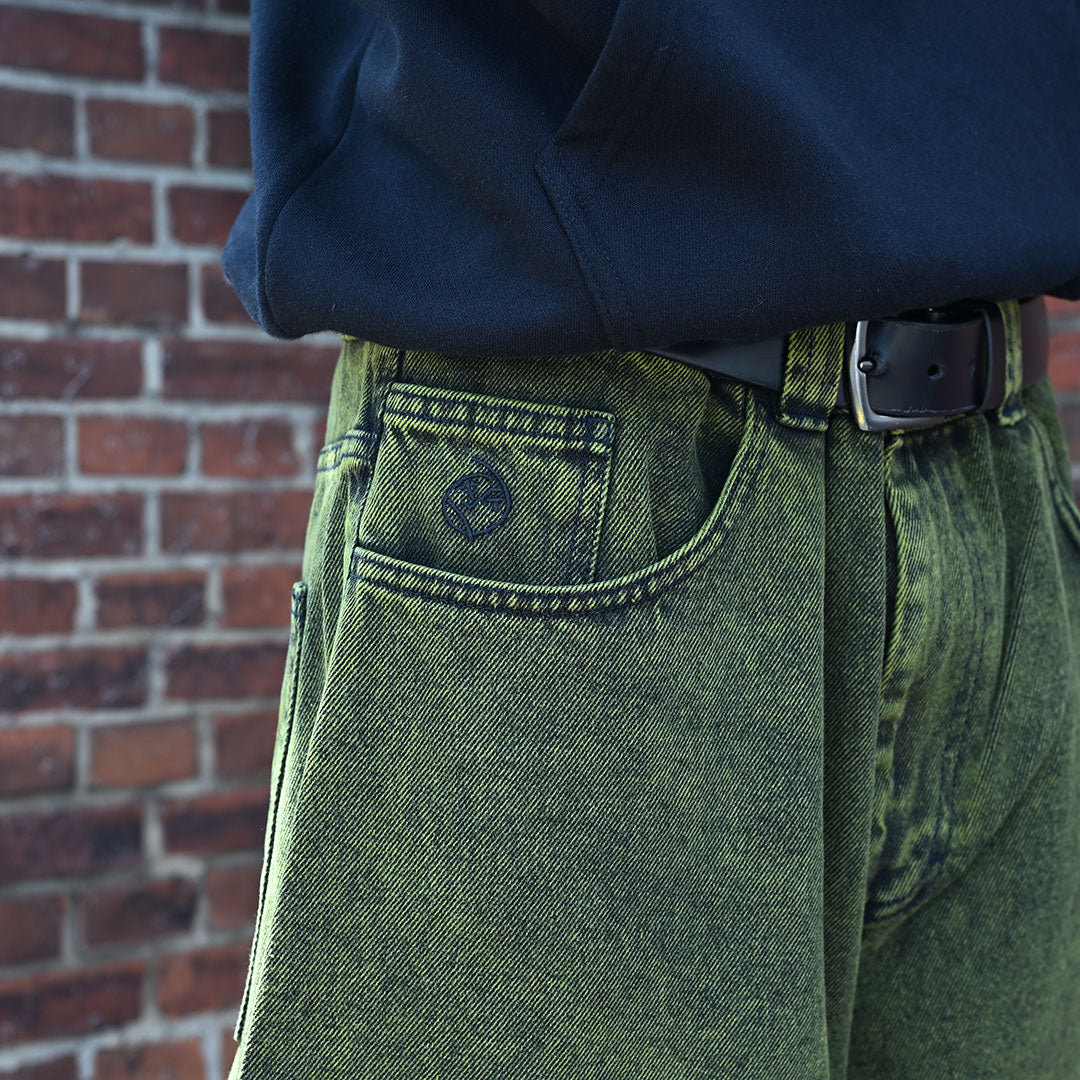 BIG BOY PANTS / GREEN BLACK