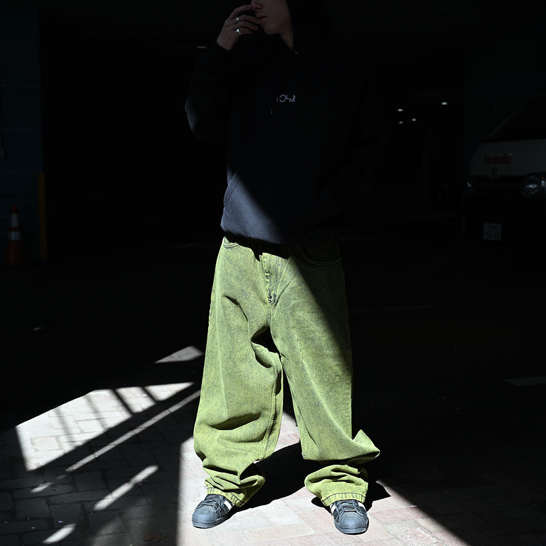 BIG BOY PANTS / GREEN BLACK