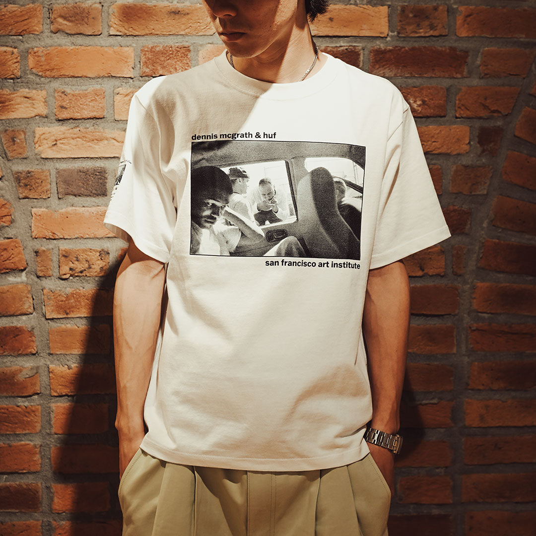 HUF WORLDWIDE（ハフ ワールドワイド）| PAVED WITH GOLD S/S TEE / WHITE | スノーボード・スケートボードのTACTICS JAPAN