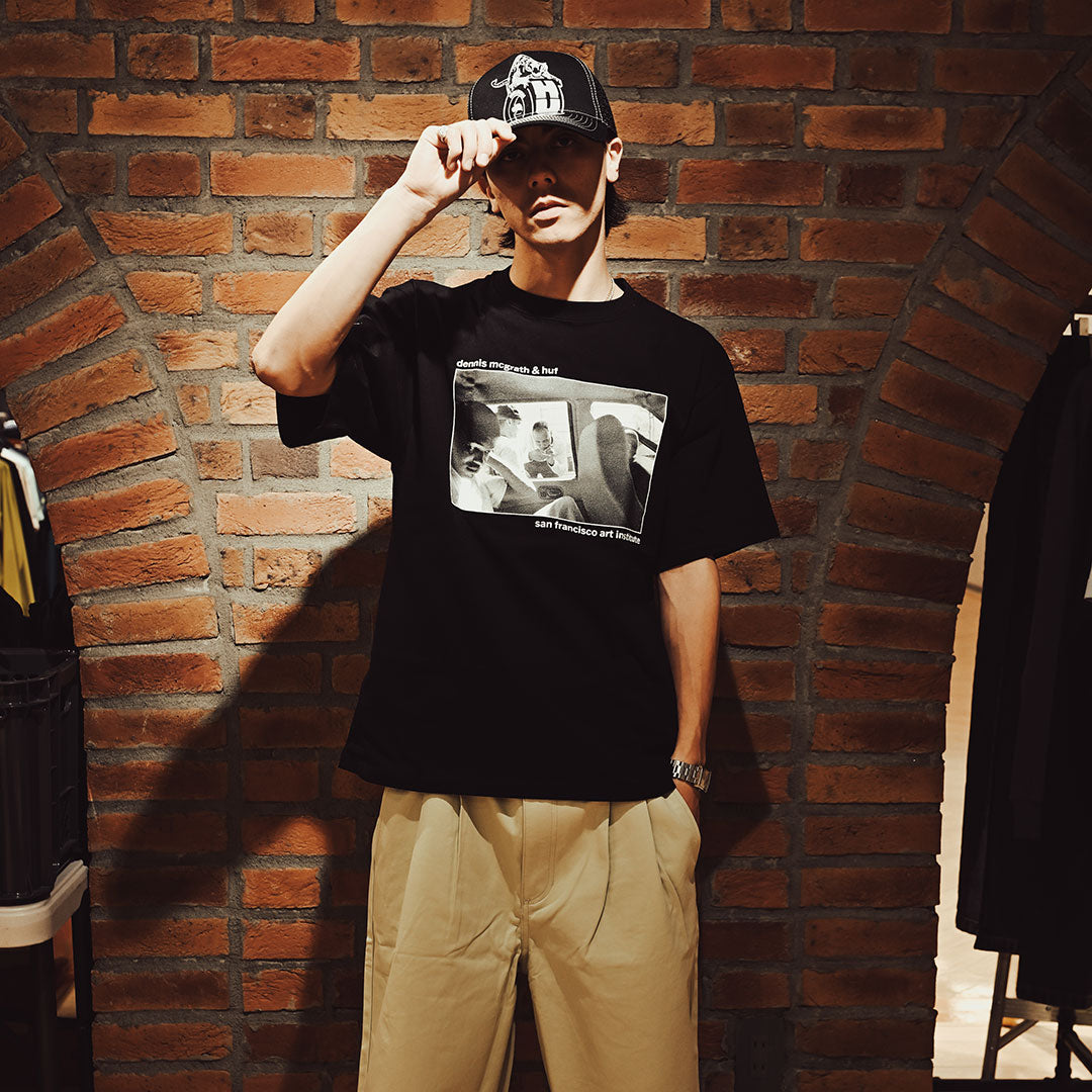 HUF WORLDWIDE（ハフ ワールドワイド）| PAVED WITH GOLD S/S TEE / BLACK | スノーボード・スケートボードのTACTICS JAPAN