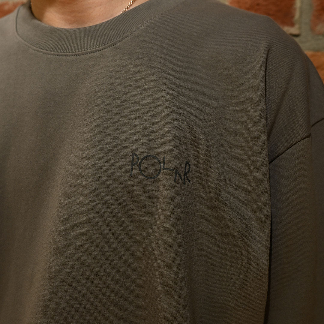 POLAR SKATE CO.（ポーラー スケート カンパニー）| STROKE LOGO CONTRAST TEE | スノーボード・スケートボードのTACTICS JAPAN