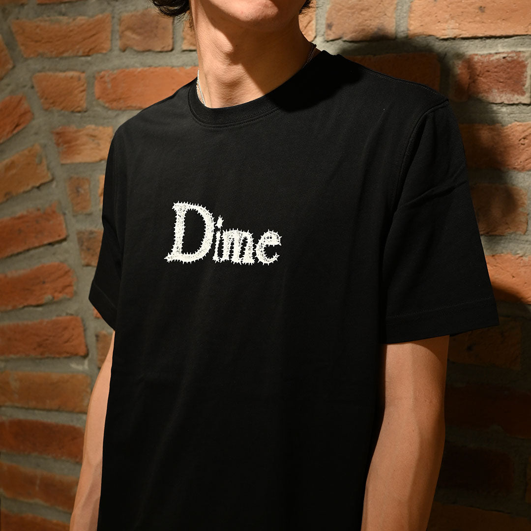 DIME MTL（ダイム モントリオール）| CLASSIC SPIKED T-SHIRT / BLACK