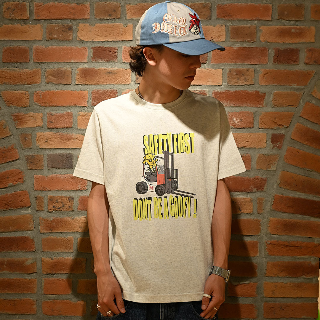 DIME MTL（ダイム モントリオール）| GLO DIME SAFETY T-SHIRT / ASH | スノーボード・スケートボードのTACTICS JAPAN