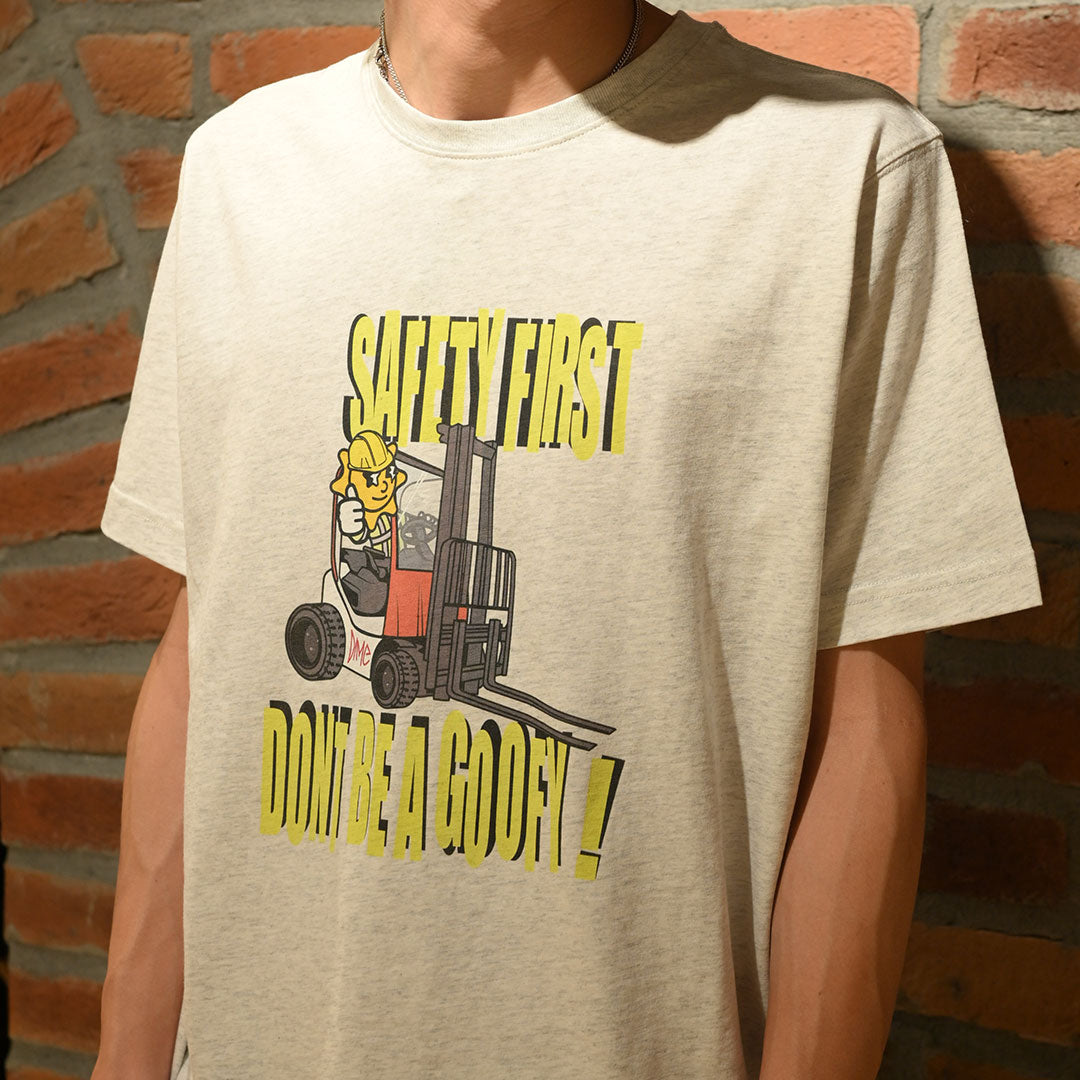 DIME MTL（ダイム モントリオール）| GLO DIME SAFETY T-SHIRT / ASH | スノーボード・スケートボードのTACTICS JAPAN