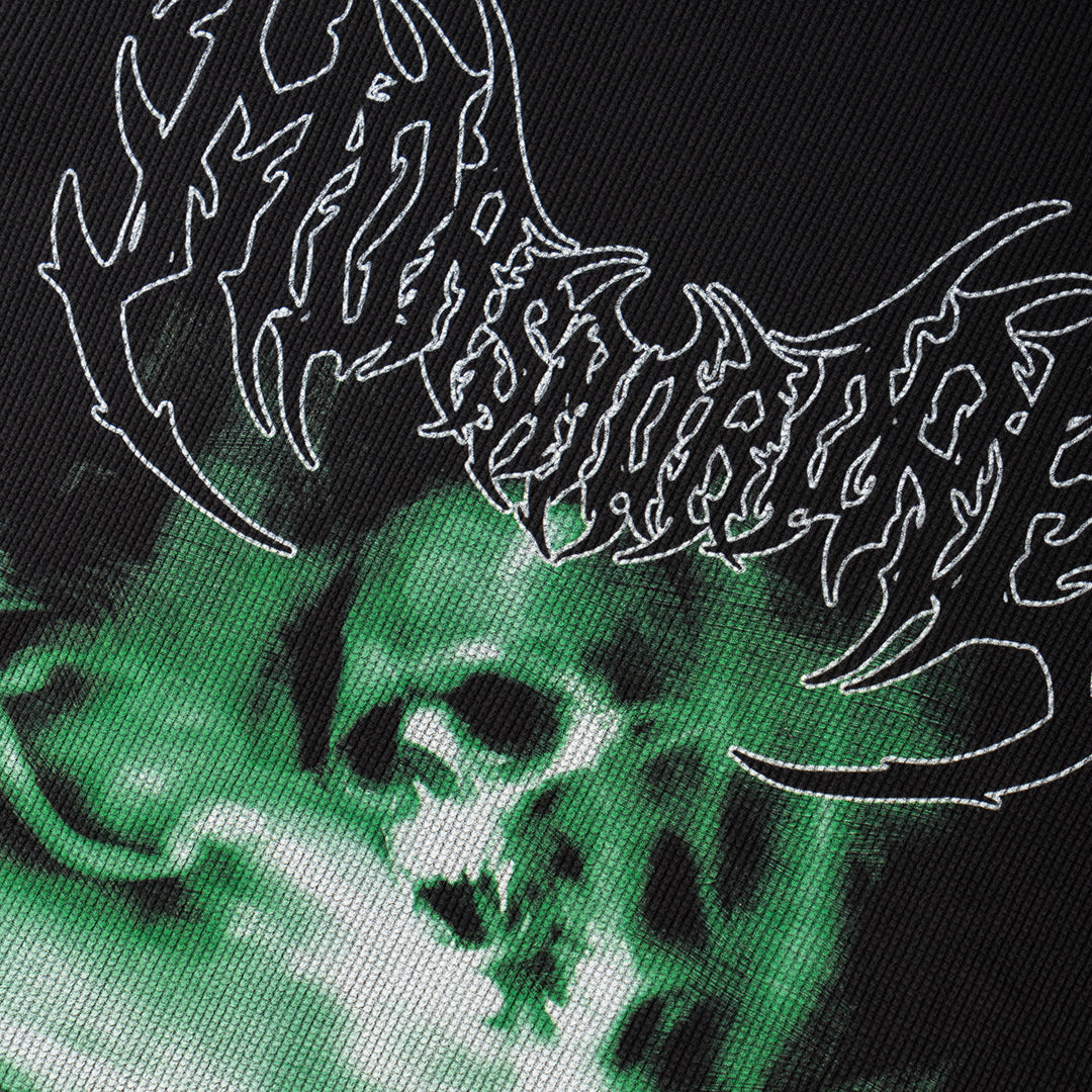 WELCOME SKATEBOARDS（ウェルカム スケートボード）| HARRY POTTER X WELCOME DARK MARK L/S THERMAL / BLACK | スノーボード・スケートボードのTACTICS JAPAN